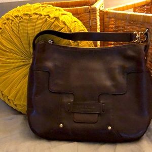 Kate Spade Brown Leather Shoulder Bag